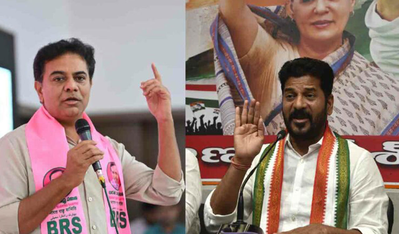 కేటీఆర్ ఆఫీస్ ముందు లాఠీఛార్జ్‌!