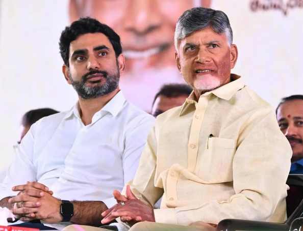 Nara Lokesh - CM Chandrababu Naidu