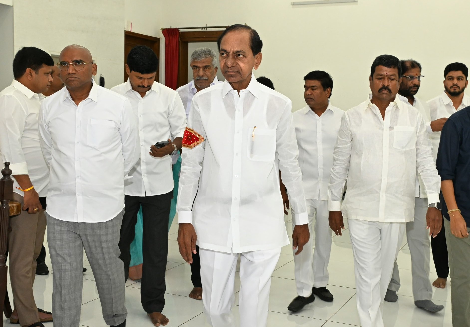 Kaleshwaram: విచార‌ణ‌కు హాజ‌రైన కేసీఆర్‌