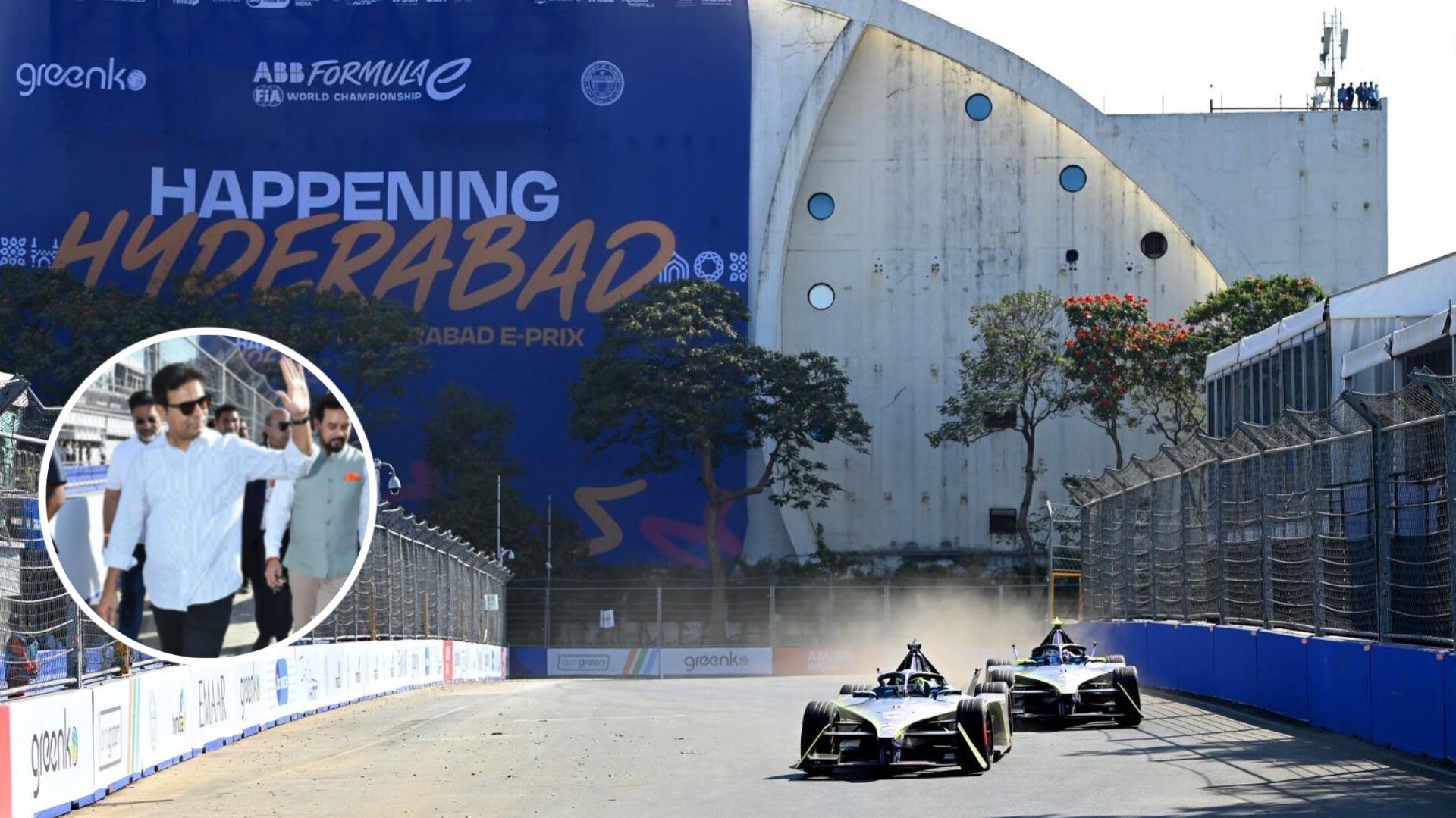 Formula-E Race KTR Arrest