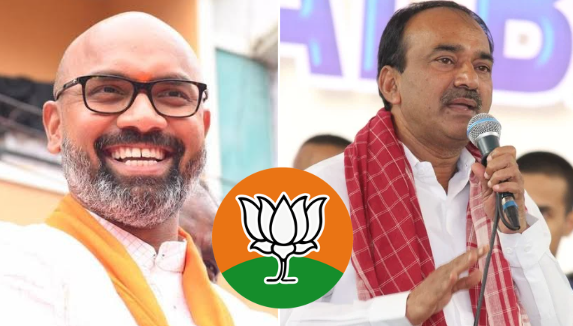 BJP president eetala arvind