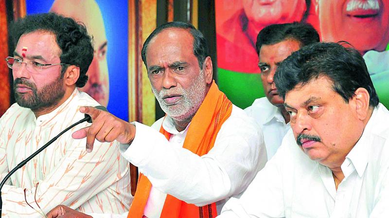 BJP MLC Ramchander Rao as president