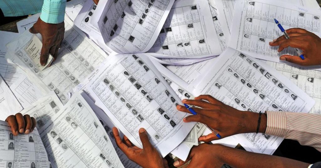 fake voter slips